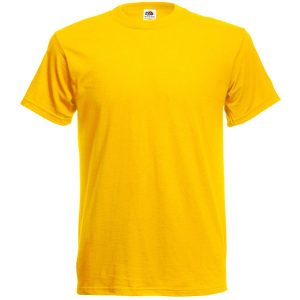 Футболка мужская Original Full-Cut T желтая с нанесением логотипа
