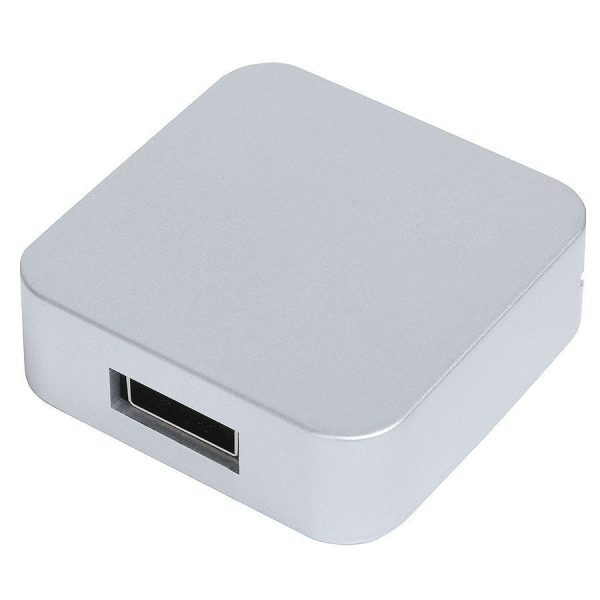 USB flash-карта Akor (8Гб) серебристая с нанесением логотипа