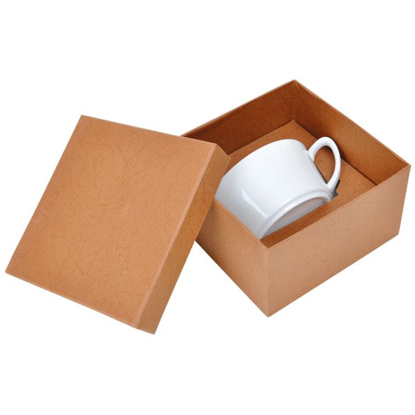 Чайная пара Смайл в подарочной упаковке с логотипом коробка