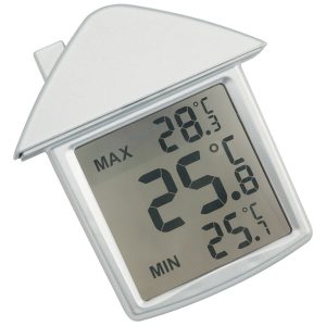 Термометр на присоске Дом с логотипом