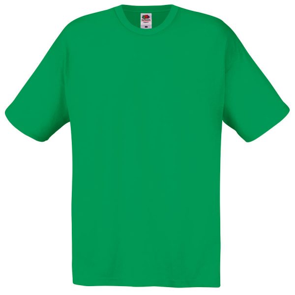Футболка мужская Original Full-Cut T зеленая с нанесением логотипа