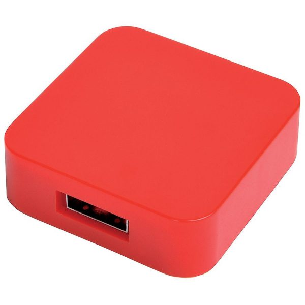 USB flash-карта Akor (8Гб) красная с нанесением логотипа