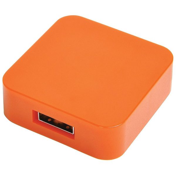 USB flash-карта Akor (8Гб) оранжевая с нанесением логотипа