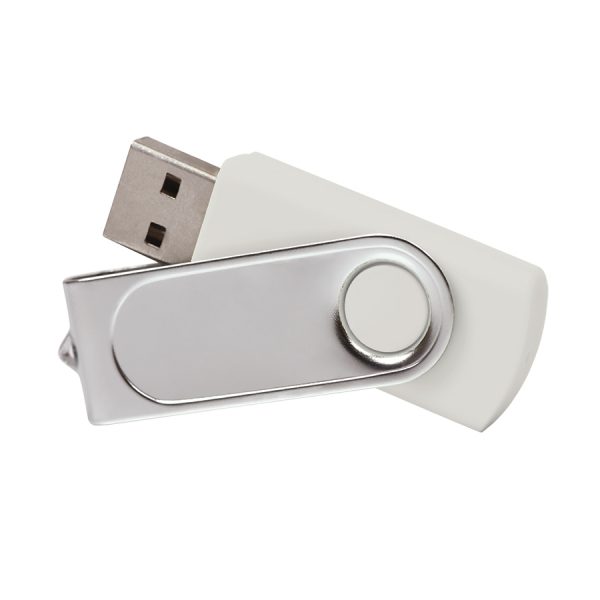 USB flash-карта Dropex (8Гб) серебристая с нанесением логотипа развертка 1